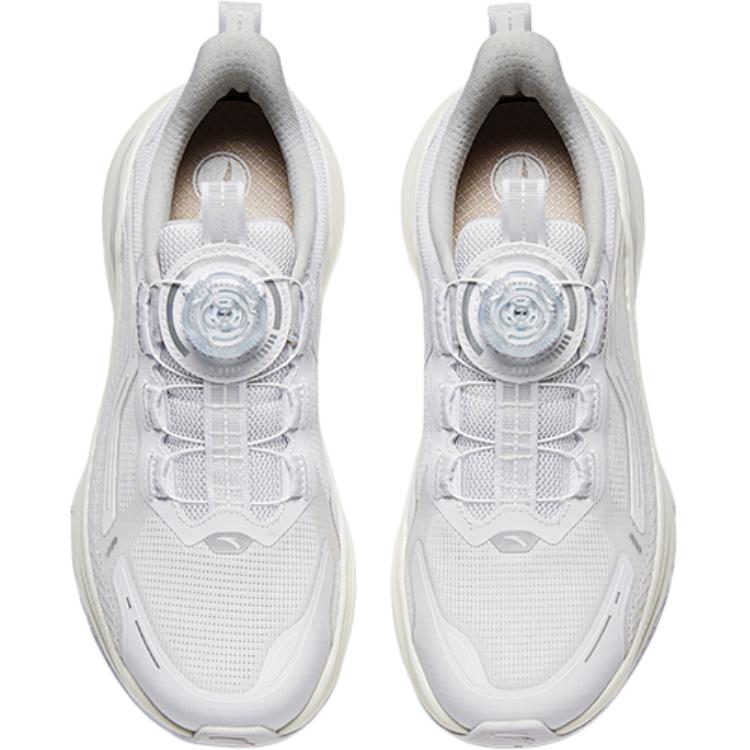 Anta Kids Shadow Hunter Running Series Comfortable Versatile Fashion Durable Breathable Low-Top Running Shoes Kids Running Shoes White 332535587S