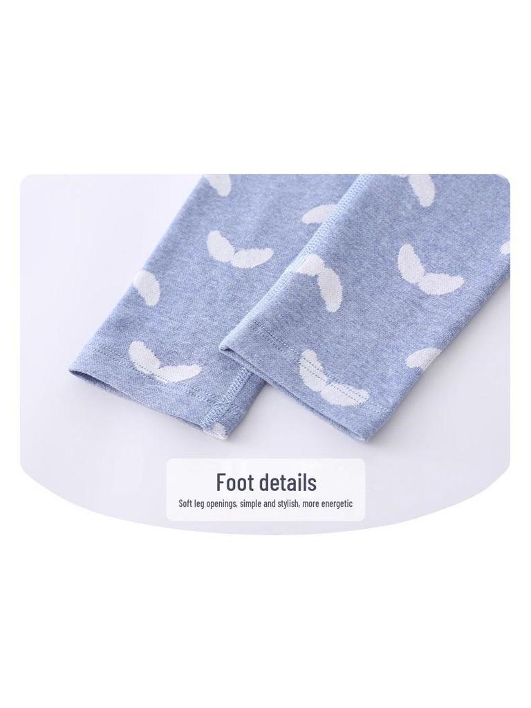 Frühling Herbst Koreanischer Stil Kinder Bequeme Leggings - Kleinkind Mädchen Modische Lange Hosen