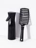 2pcs Hair Brushes Spray Bottle Set, Soft Hair Brush, Suitable for All Kinds of Hairstyles, Necessary for Travel
