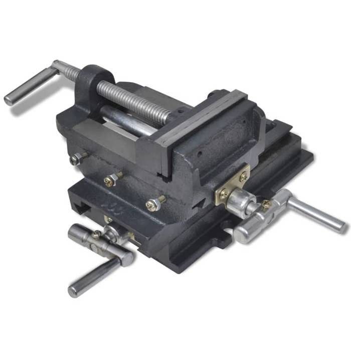 VidaXL Hand Pressure Drill Vise 78 Mm 141312