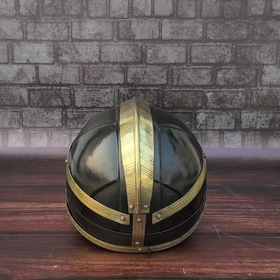 Hełm wikingów Norman, Hełm wikingów, Hełm średniowieczny, Strój Lerp SCA, Replika brązowego wykończenia, Hełm średniowieczny