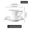 Kemai Kunlun Bone China Coffee Cup
