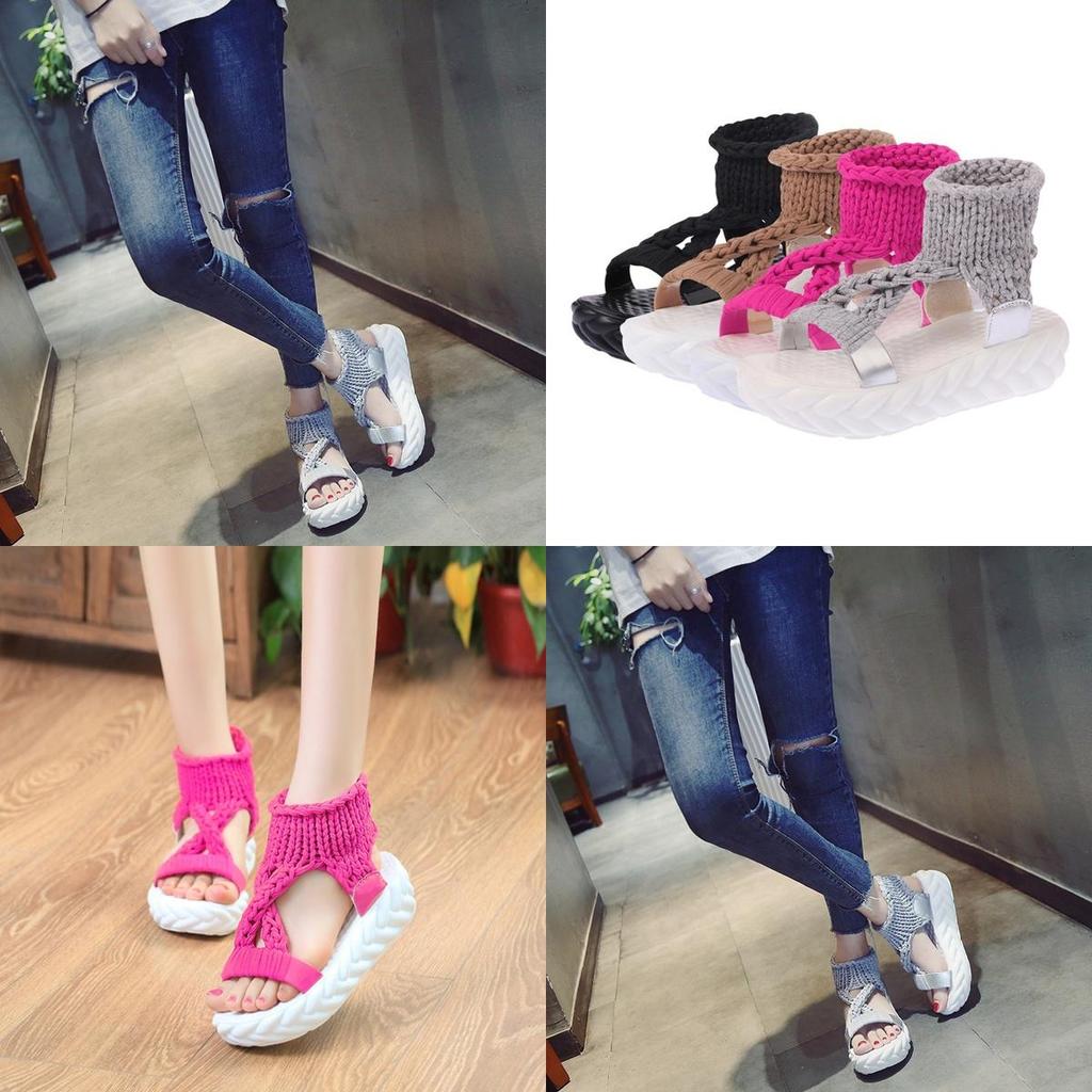 Sandals Women Shoes Sandals Platform Slippers Gladiator Bottom Shoes Women
