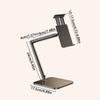 Height Adjustable Desktop Phone Tablet Holder Multi-Angle 360 Rotating Folding Tablet Stand Clip Mount Multi-purpose