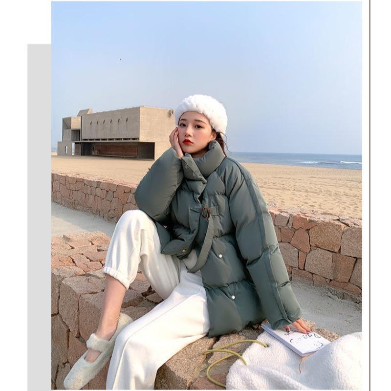 Winter Fashion Korean Style Short Down Cotton Coat Women Student Puffer Jacket