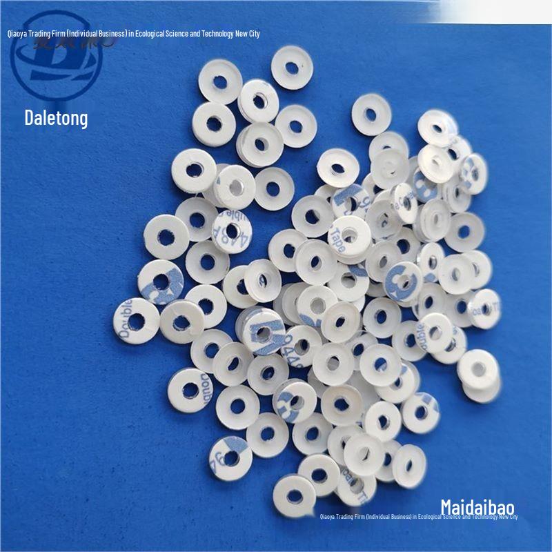 PA66 Nylon Wear-Resistant Round Insulating Washer - White