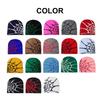 TRADE MFG Unisex Y2K Jacquard Beanie Custom Logo Winiter Cotton/Wool Knitted Hats Popular Design Solid Image Breathable