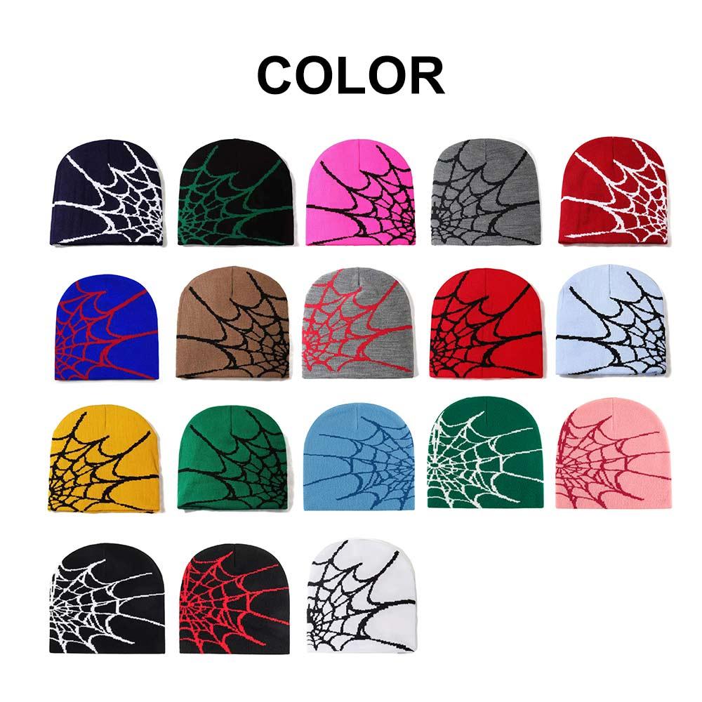 TRADE MFG Unisex Y2K Jacquard Beanie Custom Logo Winiter Cotton/Wool Knitted Hats Popular Design Solid Image Breathable