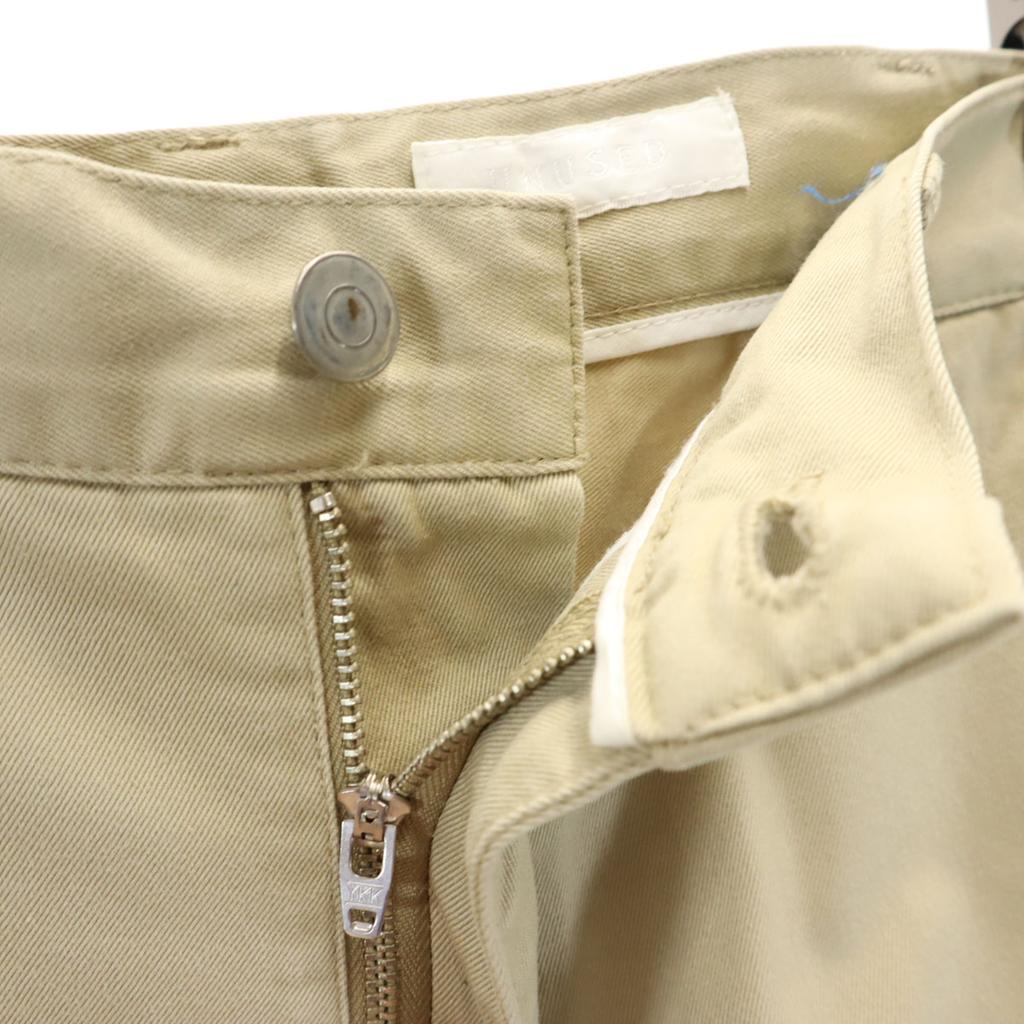 NEFOLOSIT fabricat în Japonia Pantaloni scurți 3 Bej Bărbați Folosit