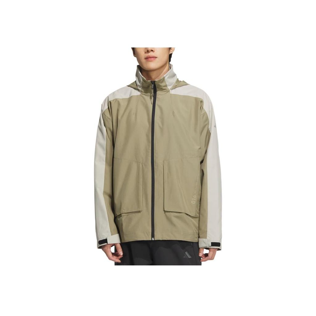adidas FW24 M Tran Jacke 1 Sportliche Freizeit-Reißverschlussjacke Herren Jacken Grün JL6687
