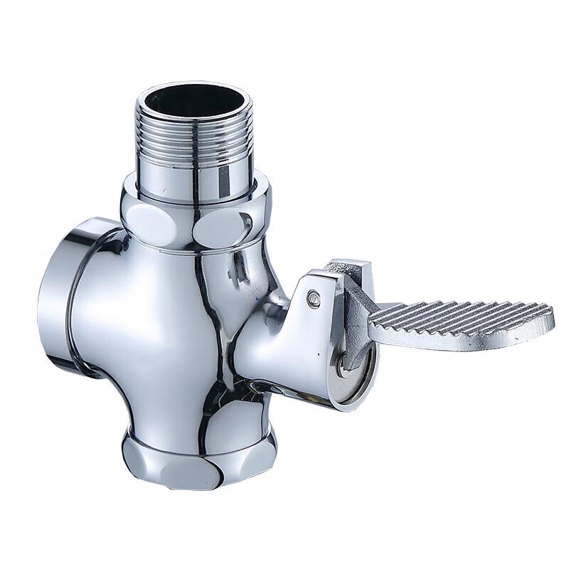 Jingmian Copper 1-inch Foot Pedal Flush Valve
