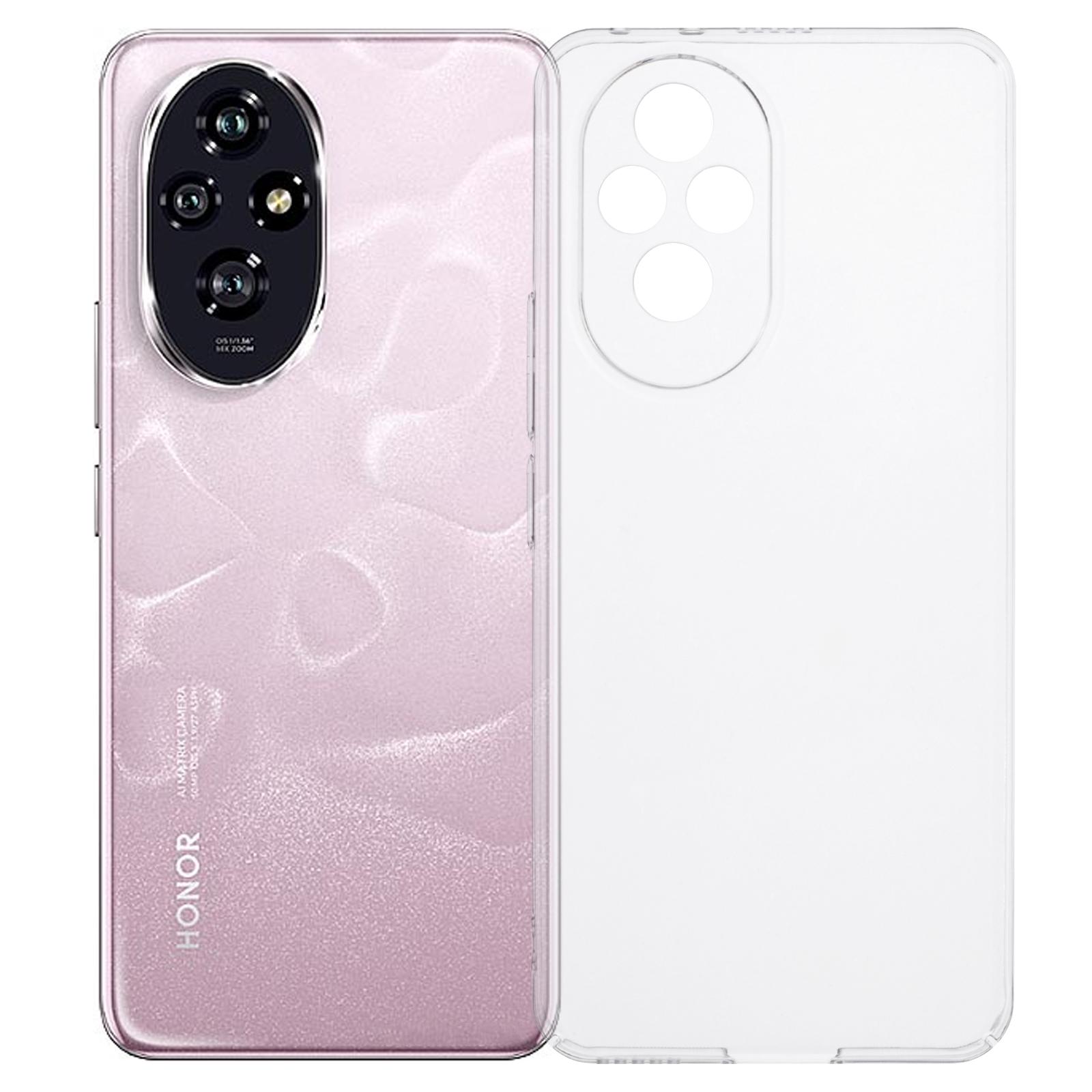 

Чехол для Honor 200 5G, жесткий, устойчивый к царапинам, прозрачный чехол для телефона A