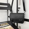 Crossbody bag men's bag new trendy brand messenger bag casual PU neutral shoulder bag portable small square bag
