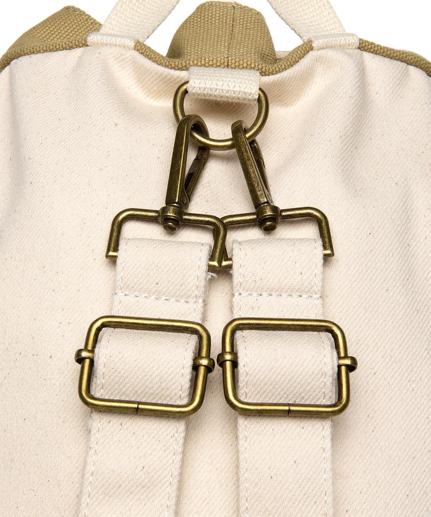 Lee Two-Way Bucket Backpack Ivory