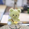 Cute Plush Bear Toy Keychain Adorable Teddy Bear Bag Accessory Soft Animal Stuffed
