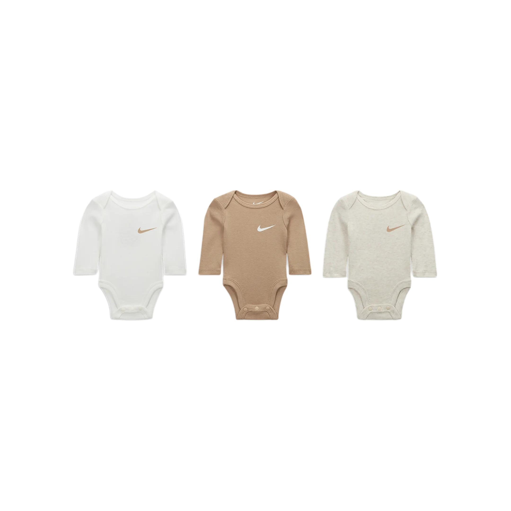 

Nike Jumpsuit 3 Pack Light Ivory Infant And Toddler 56K734-W67 6M