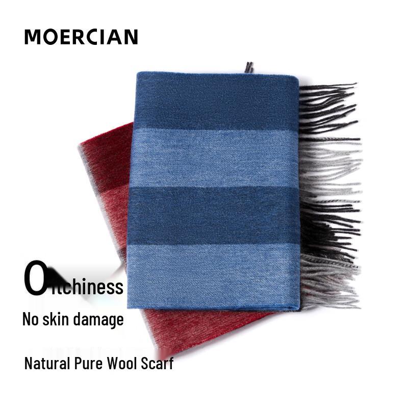 Murthy Men's Pure Wool Winter Scarf