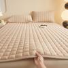 Waterproof Quilted Mattress Protector Cover Thickened Breathable Mattress Topper for Single or Double Bed