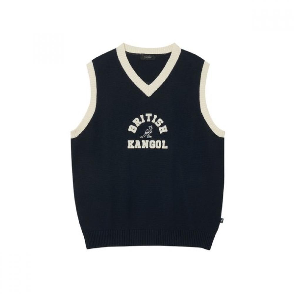 Kangol New Beginning Knit Vest 1897 Navy M