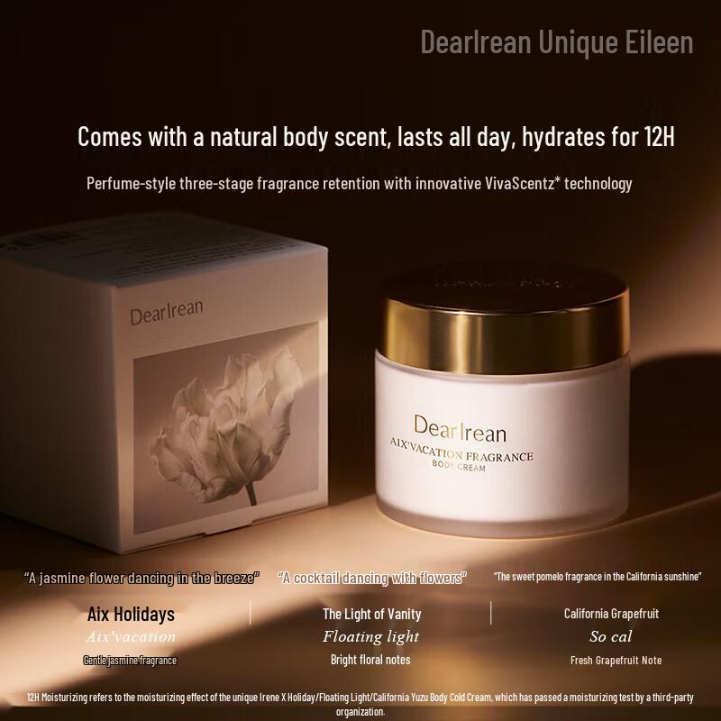 Unique Irene California Grapefruit Scented Body Cold Cream