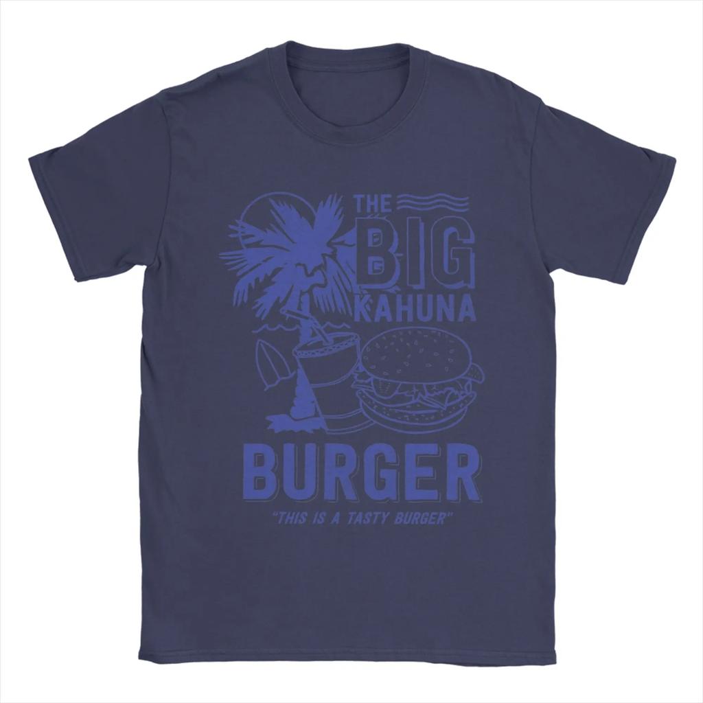 Men TShirt The Big Kahuna Burger Pulp Fiction Cool Cotton Tees Quentin Tarantino Women T Shirt Crew Neck Clothing Gift Idea