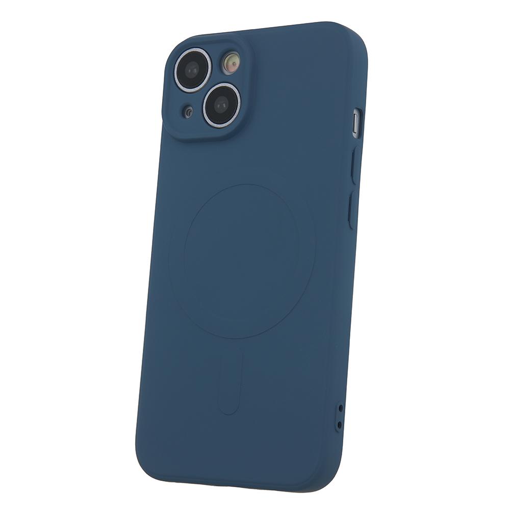 Simple Color Magnetic Case For Samsung Galaxy S25 Fe Navy Blue