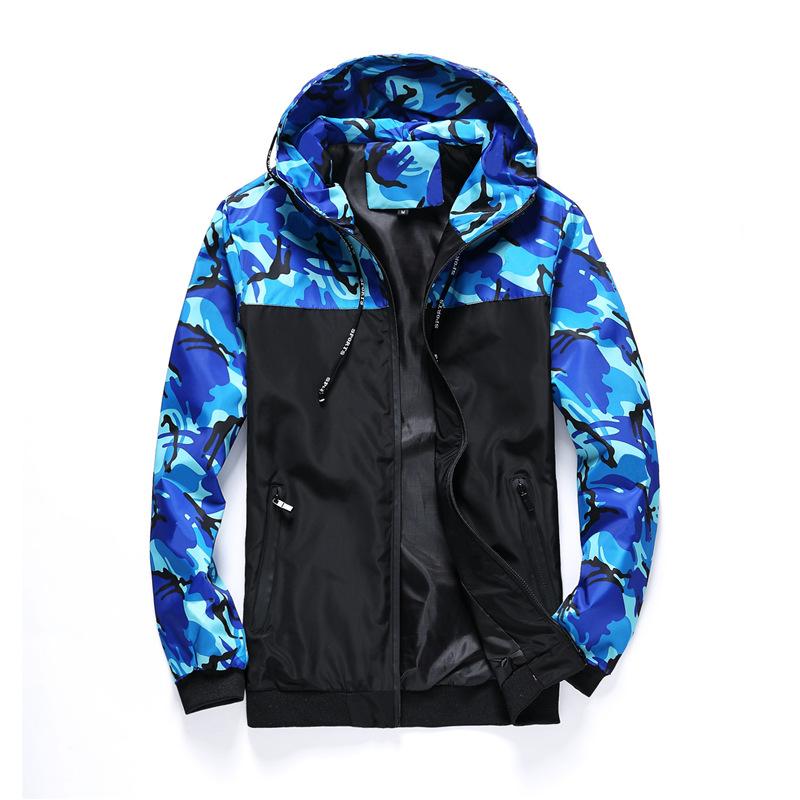 Camouflage Herrenjacke Herrenjacke Tooling Kapuze Farblich passend Jugend Wish Shrimp Skin
