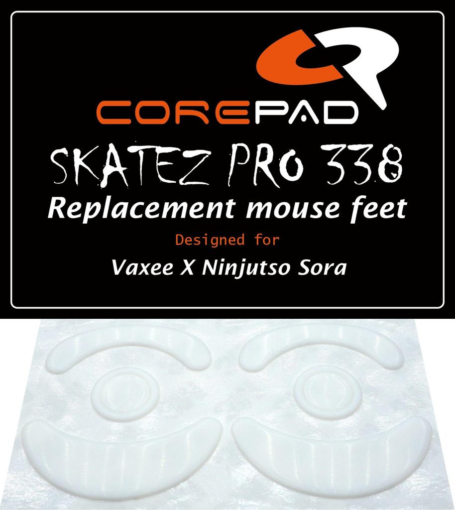 Corepad Skatez PRO Vaxee X Ninjutso Sora 4K Wireless Mouse Feet PTFE (2-Pack) 100%