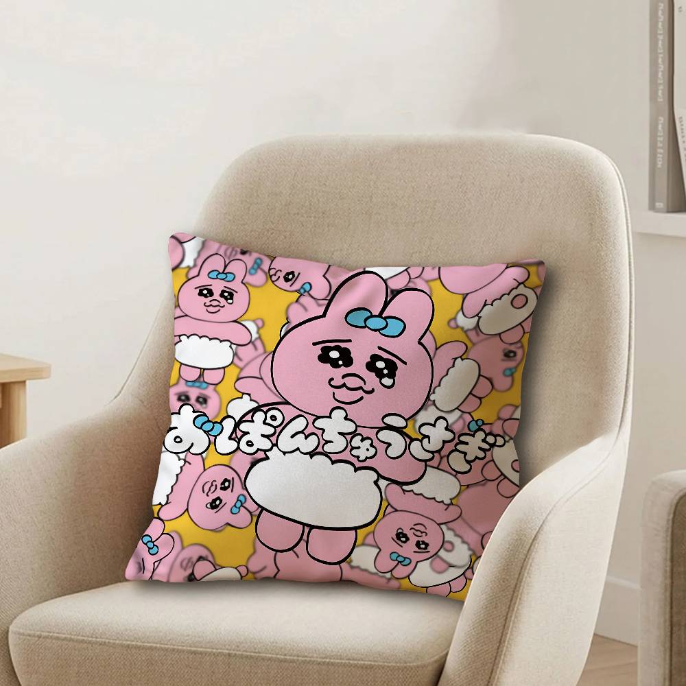 Cartoon OOpanchu WUsagiS Cushion Cover Decorative Pillow Sofa Home Decor case pillow cases