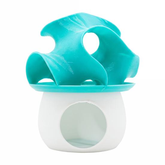 Fish Tank Landscaping Ornament, Betta Shelter House Aquarium Decoration, Hollow PLA Material Safe Fish Habitat Accessory