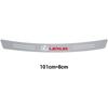 1Pcs Car Styling Rear Bumper Trunk Tail Lip Vinyl Carbon Fiber Stickers For Lexus RX350 GS NX UX RX300 CT200H GX460 ES IS 250 RX IT8