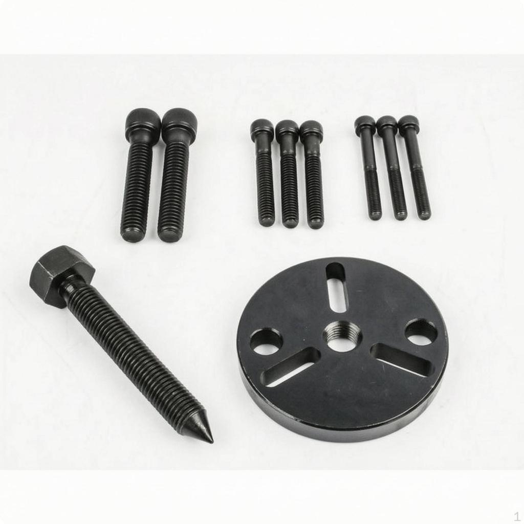 10 Pieces Compressor Clutch Removal and Installation Tool Kit Universal Air Conditioning