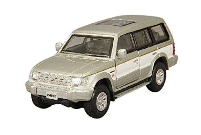 BM CREATIONS Mitsubishi Pajero 2nd generation White LHD Finished Product 1/64