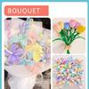 100Pcs Colored Pipe Cleaners Craft Stems for Handmade Art Craft Plush Stems 30cmx6mm Pipe Cleaners for Home Decoration