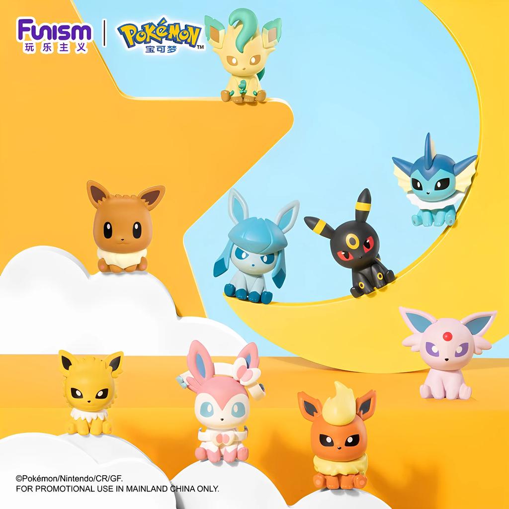 Collection Eeveelutions Sylveon Jolteon Espeon Umbreon Flareon Blind Bag Gifts Toy Model Anime Figures Collect Ornaments