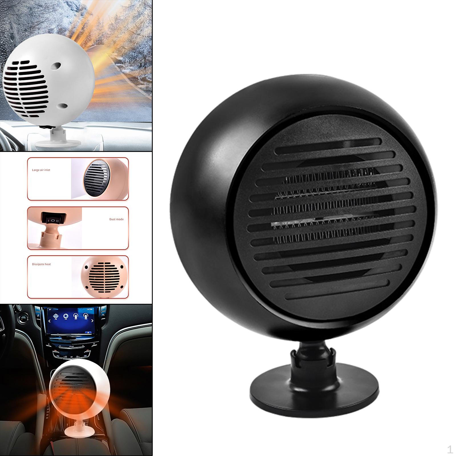 12В/24В Обогреватель 180-240Вт Электрический Портативный Размораживатель Лобового Стекла для S Быстрый Нагрев Степень Вращения