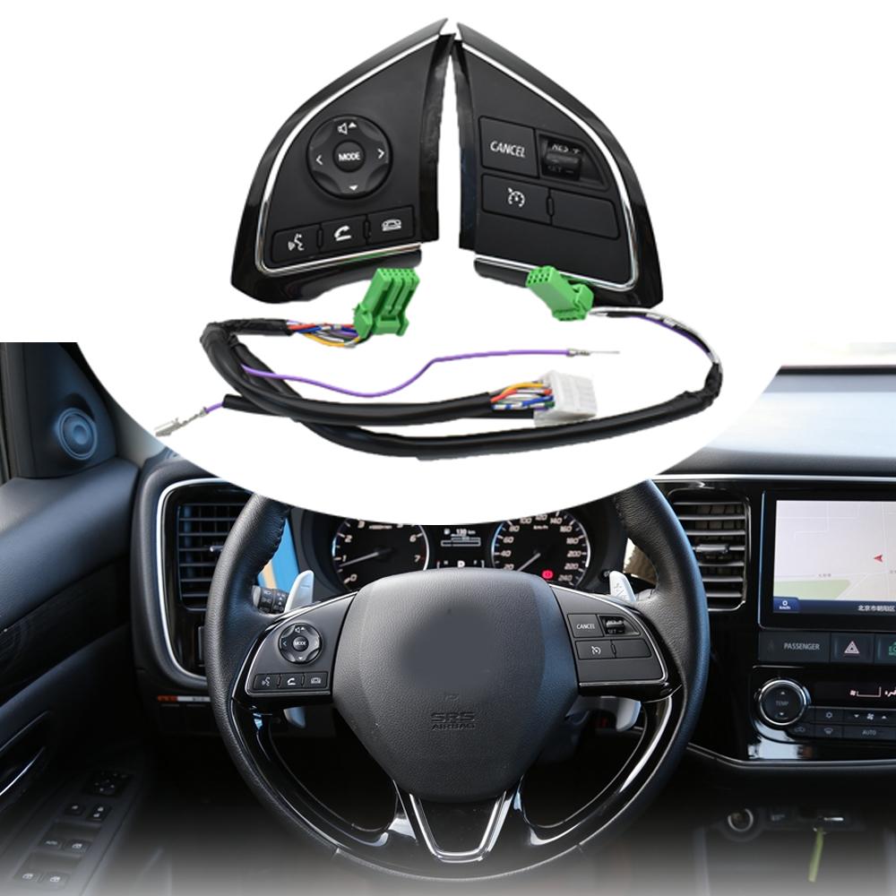 Steering Wheel Audio Control Button For Mitsubishi Outlander 3 2014 2015 2016 2017 2018 2019 2020 2021 2022