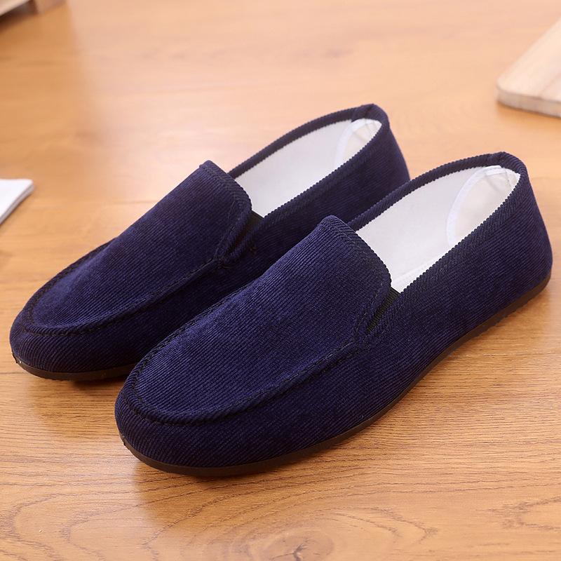 Man's Big Size Loafers Shoes Flats Slippers Fabric Slip-on Men Gommino Driving Shoes Fashion Summer Style Soft Male Moccasins
