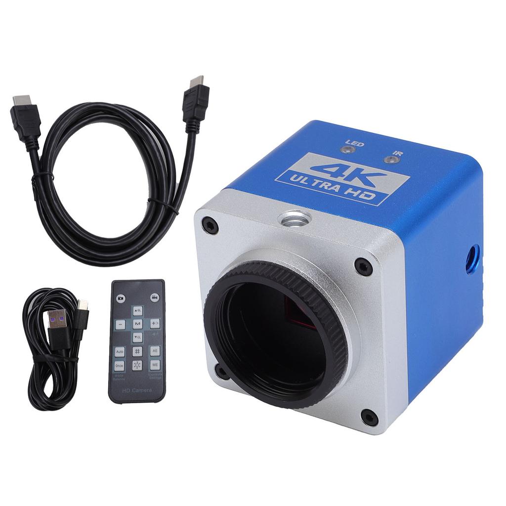 4K HD Microscope Industrial Camera 8.3MP 3840X2160 Resolution 1 1.8 Sensor HD Display Interface Type C Output Digital