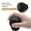 1 piece of car silicone shift handle cover non-slip grip cover knob silicone protective cover, dustproof and waterproof handle
