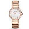 Women'S Watch, Versatile Diamond-Encrusted Copper Case Watch, Rose Gold Steel Belt Women'S Watch, Quartz Watch 7010