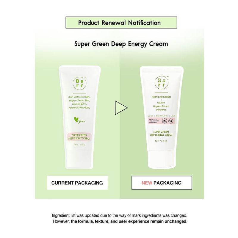 Barr - Super Green Deep Energy Creme
