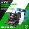 AMPOWN Anbernic RG DS Handheld Game Console 4‘’ Dual Screen Android 4000mAh Flip Video Games Player Supports RixelHK Wifi Gift