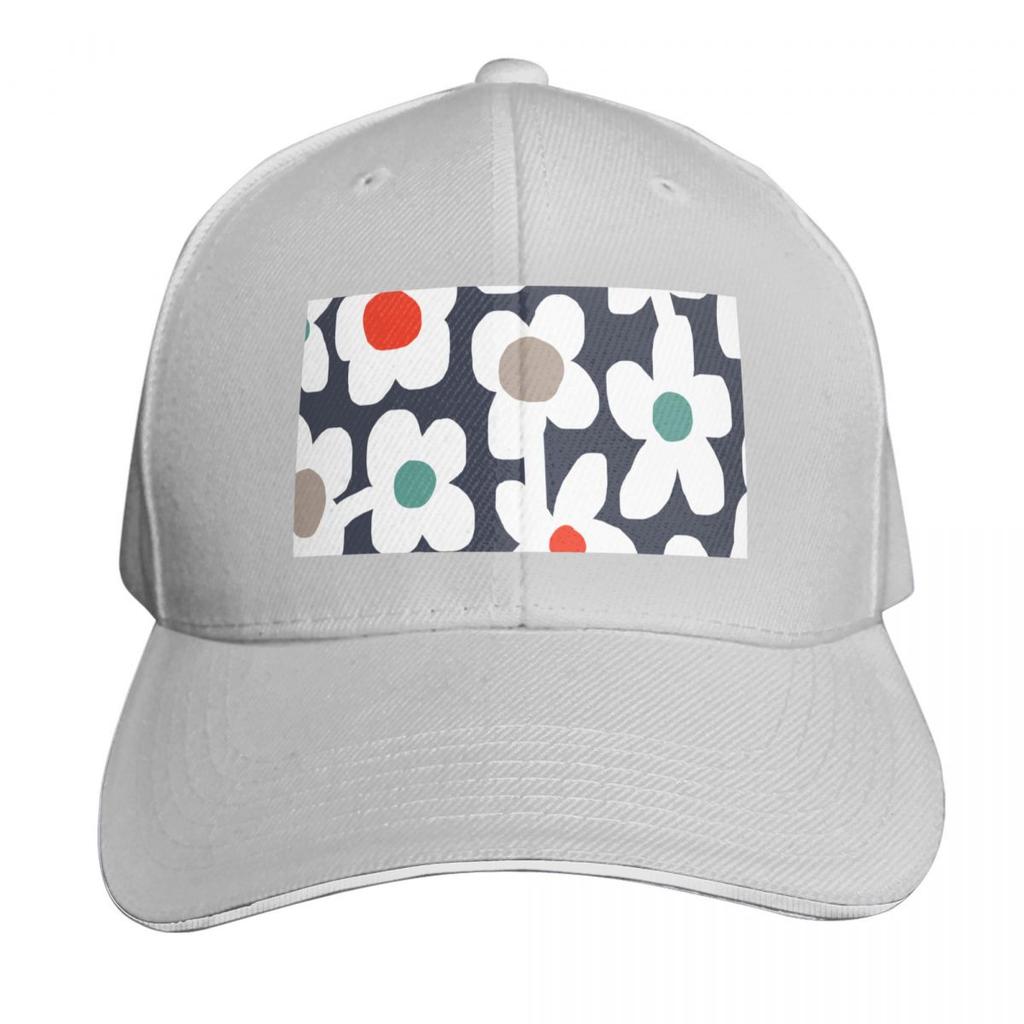 Abstract Modern Scandinavian Floral ArrangeUnisext Baseball Cap Bobble Hat Rave Wild Ball Hat Womens Hats Unisexs