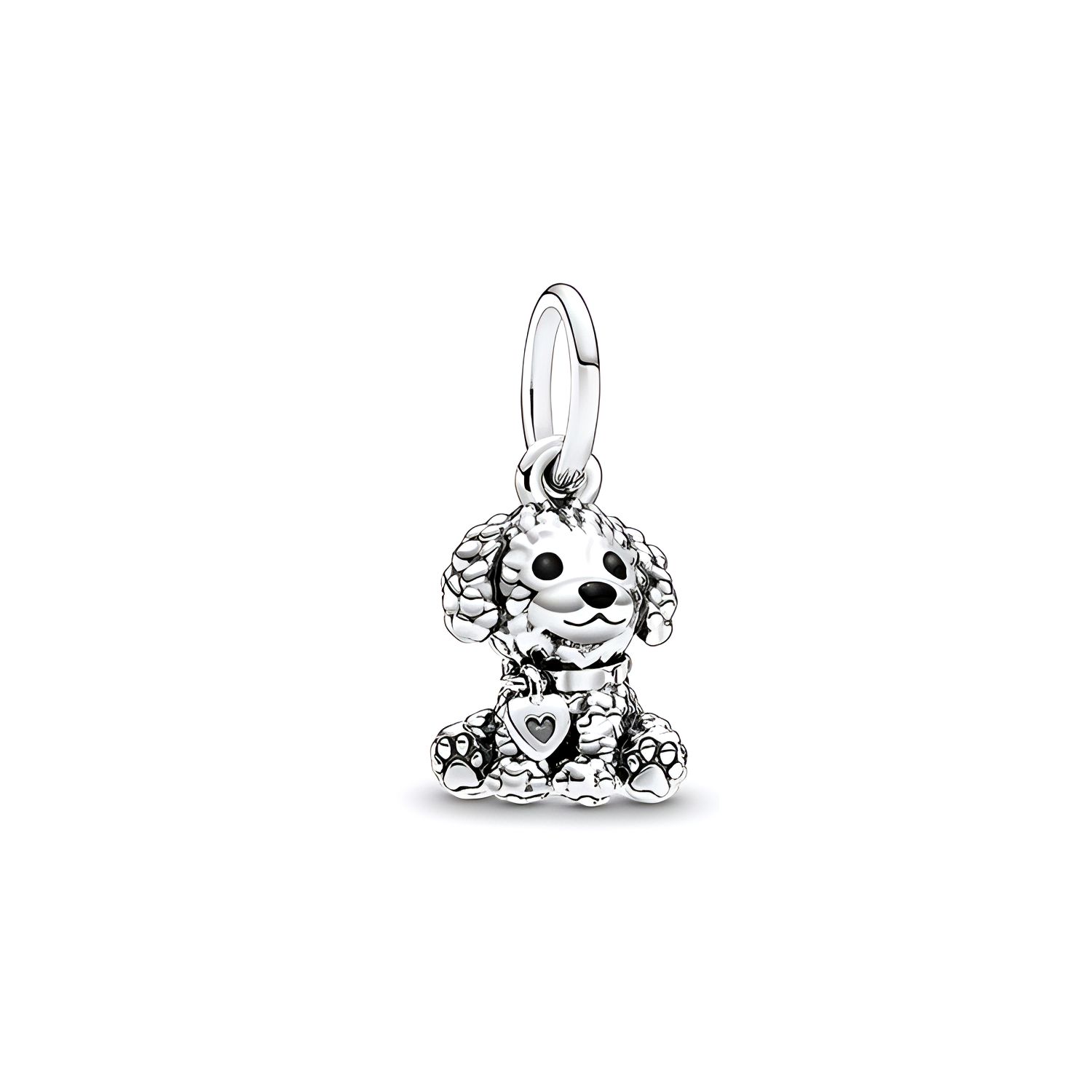 Pandora Poodle Baby Charm Unisex Charm 798871C01 Silver