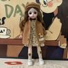 1/6 SD Princess Dress Up BJD Dolls Long Hair Princess Makeup Ball Joint Doll  Babies
