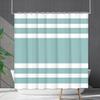 Shower Curtain Waterproof And Mildew-Proof Line Lattice Bathroom Striped Bathroom Curtain Shower Curtain Partition Curtain Free Of Punching