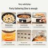 Midea 70mm Deep Electric Griddle & Pancake Maker CN plug (adapter included)