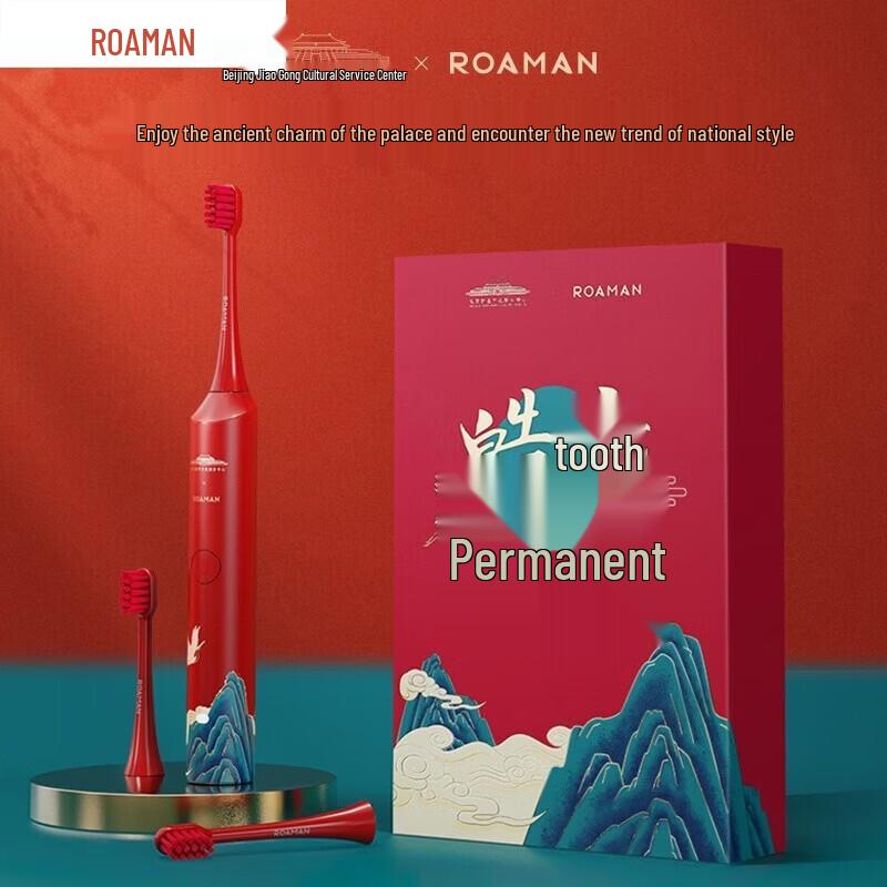 

ROAMAN G09 Автоматическая перезаряжаемая электрическая зубная щетка Вилка CN (адаптер в комплекте)