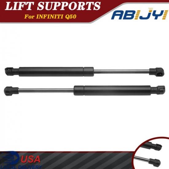 2x Trunk Tailgate Lift Support Gas Struts For 2014-19 INFINITI Q50 W/O Spoiler